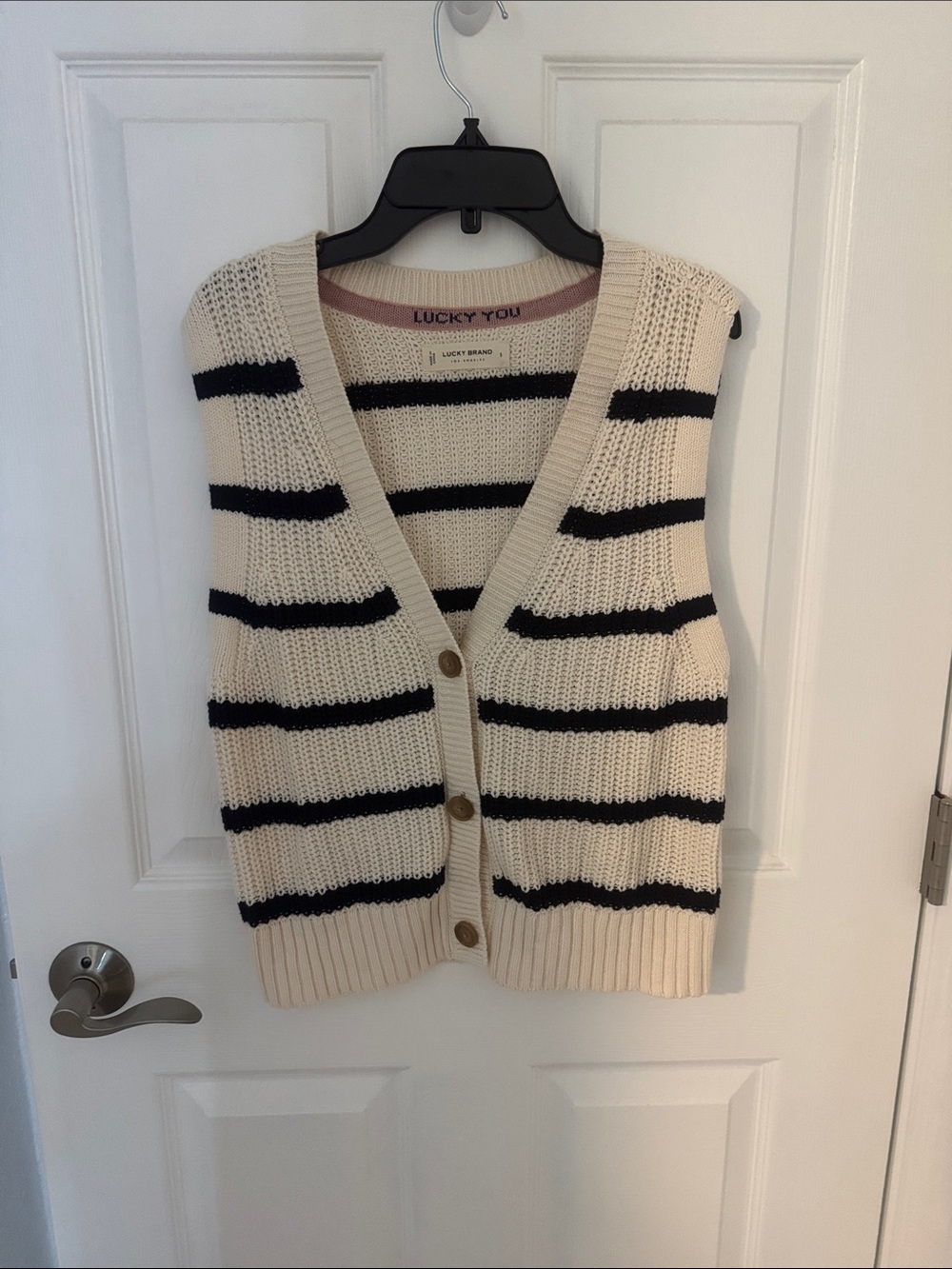 Women’s Lucky Brand sweater vest small